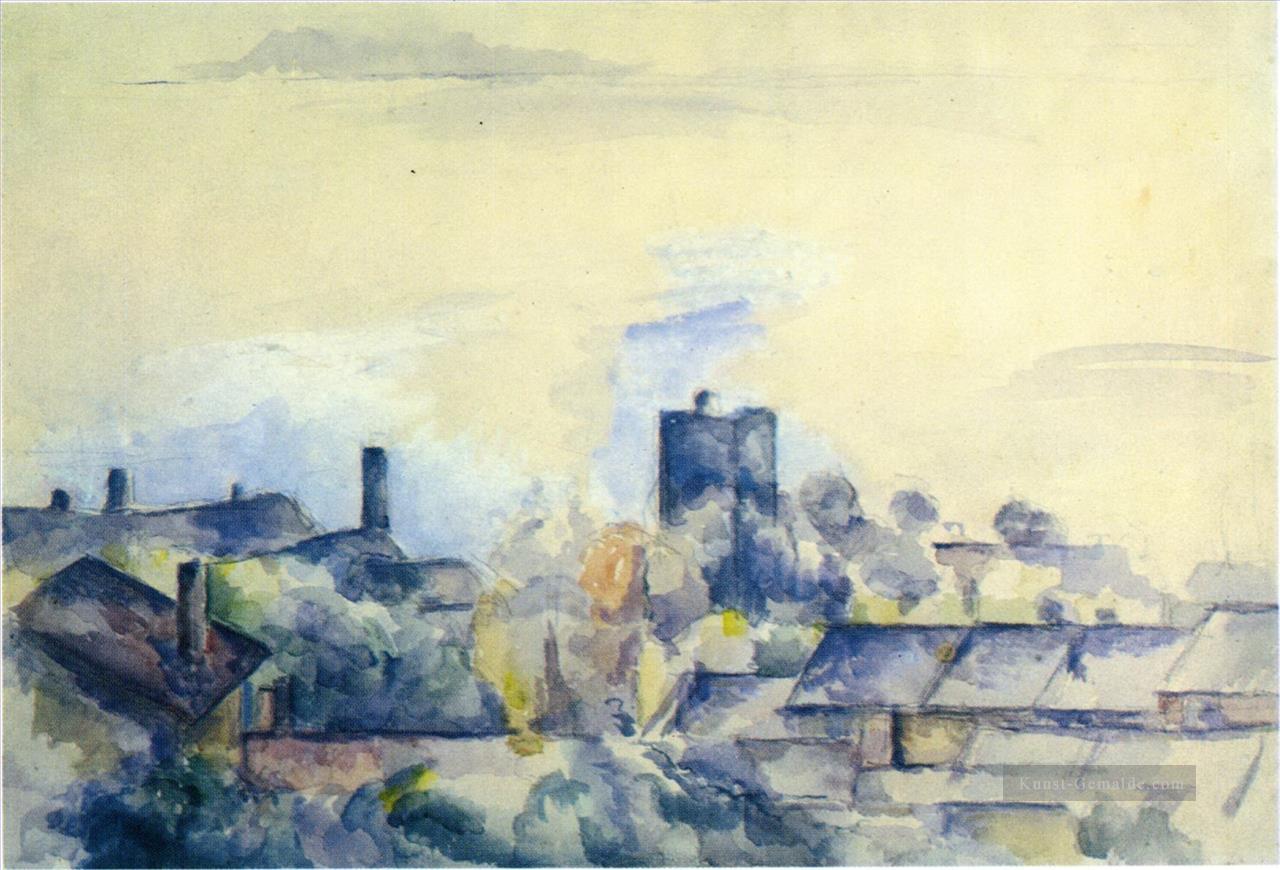 Dächer in L Estaque Paul Cezanne Ölgemälde